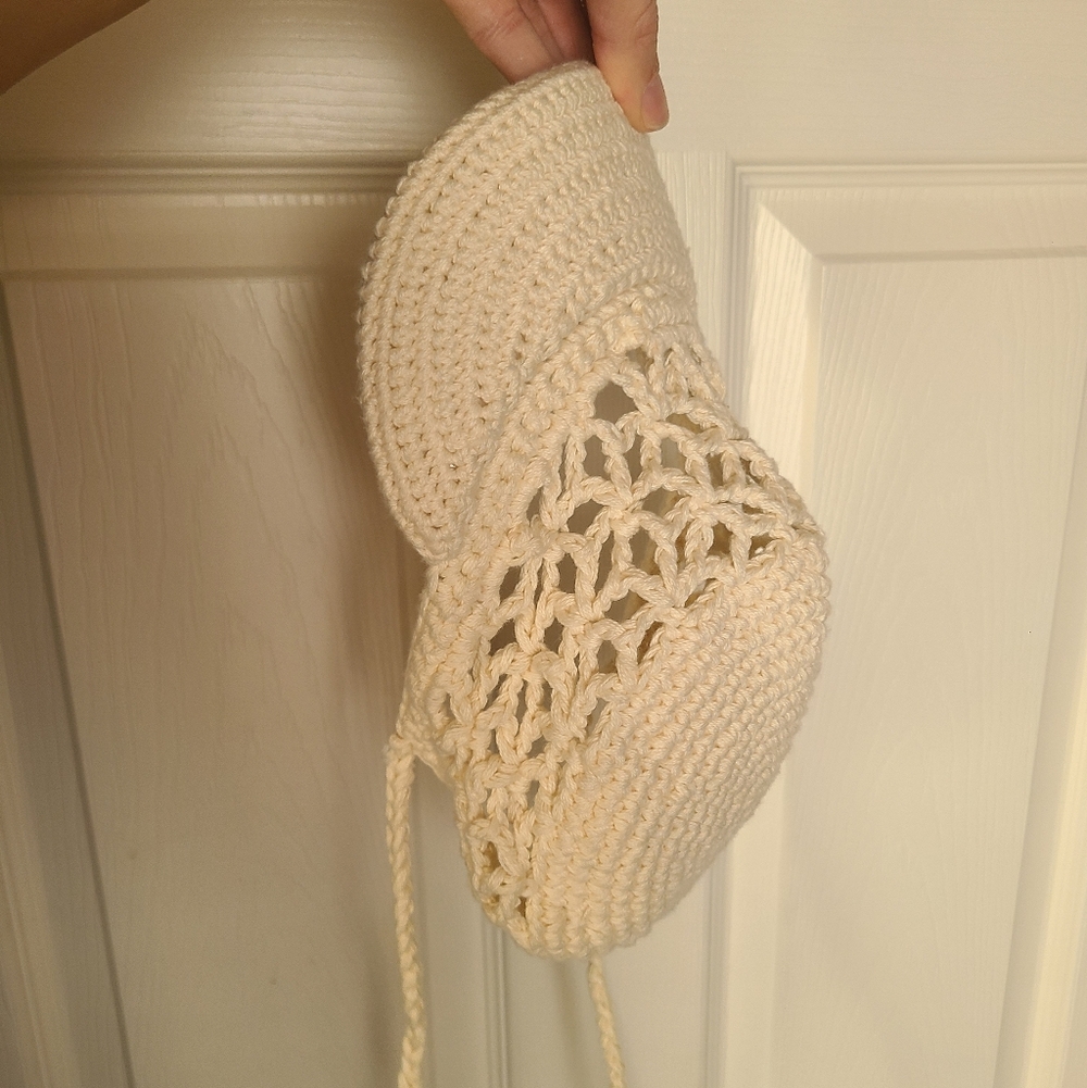 Free People Silvie Crochet Baseball Hat - Picture 2 of 8